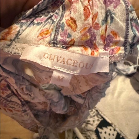 Olivaceous Halter Jumpsuit Floral Size M - Picture 6 of 6